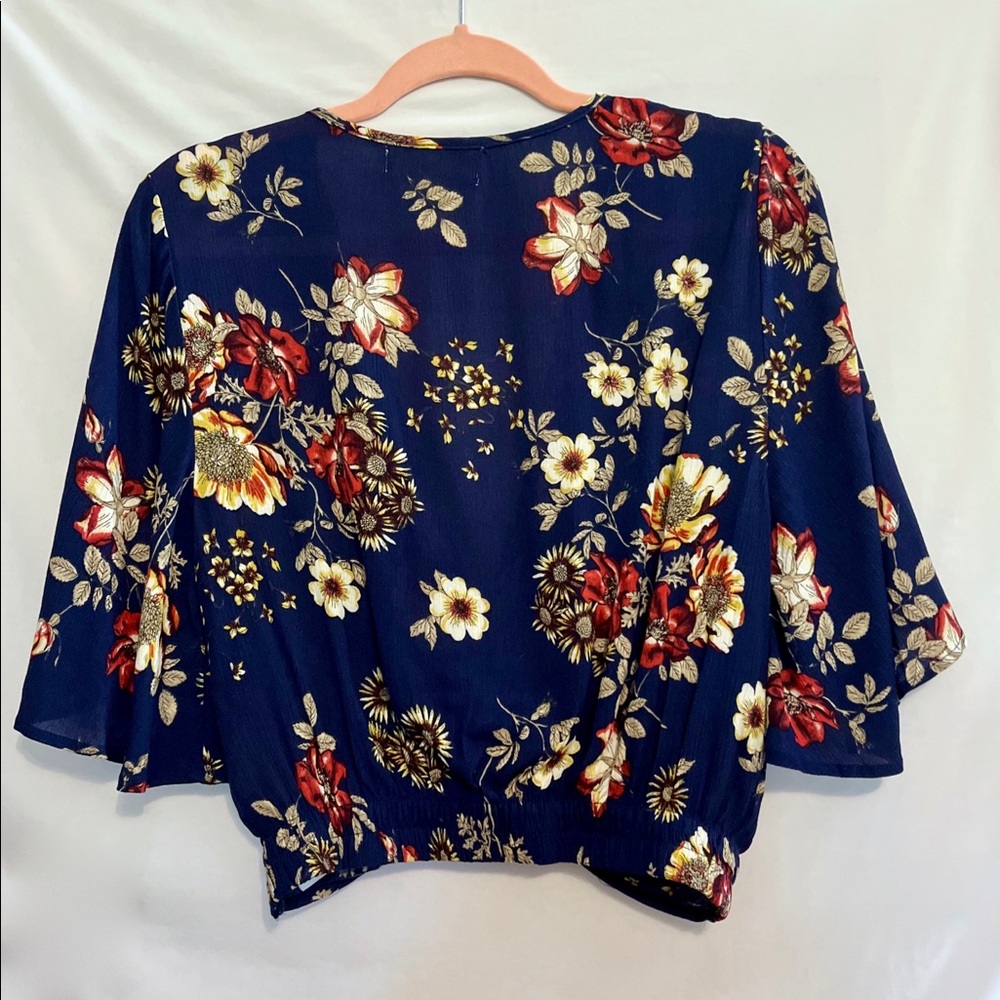 Band of Gypsies, size medium, floral print, T-shirt